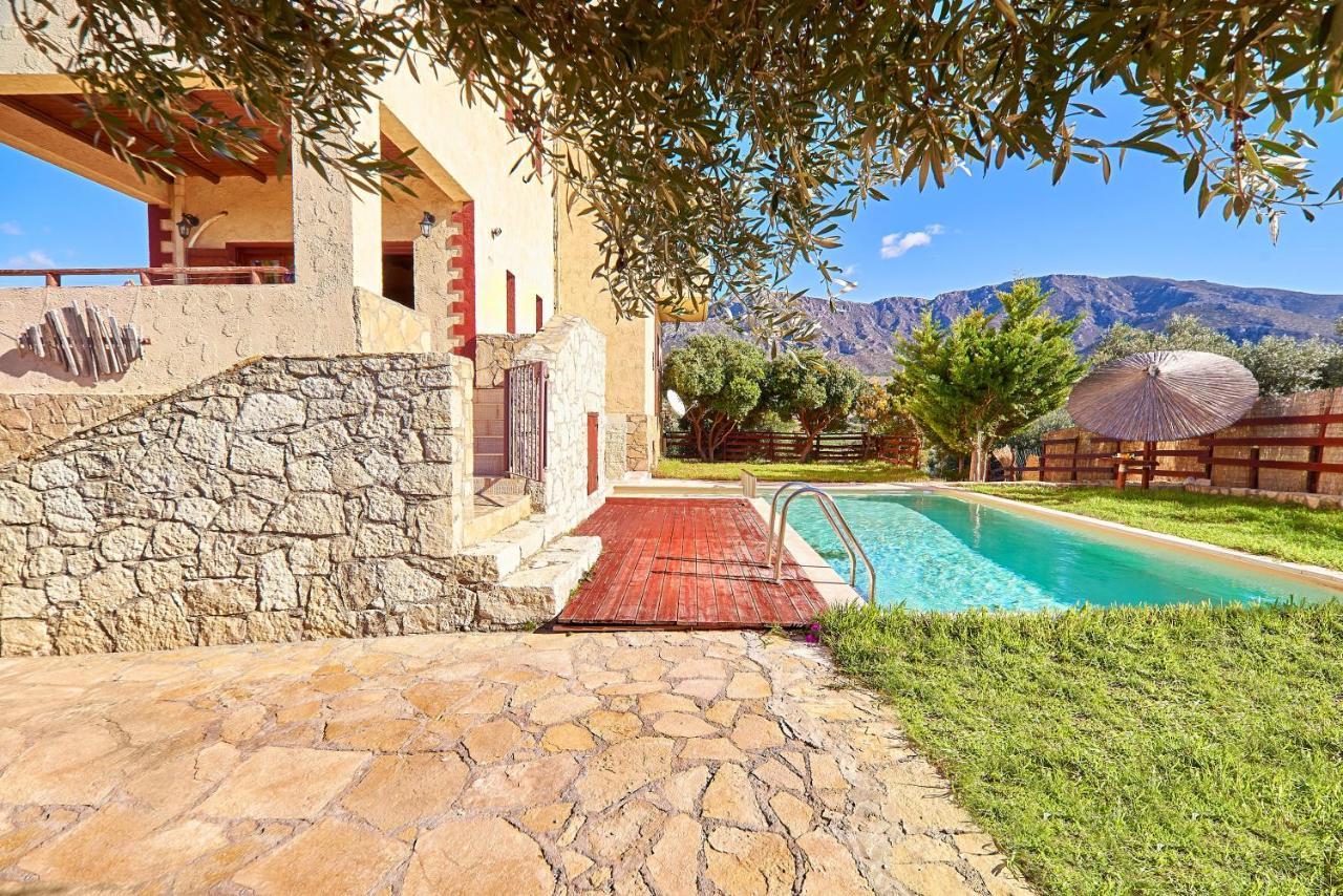 Villa Evenos Of 3 Bedrooms - Irida Country House Of 2 Bedrooms With Private Pools Элафониси Экстерьер фото