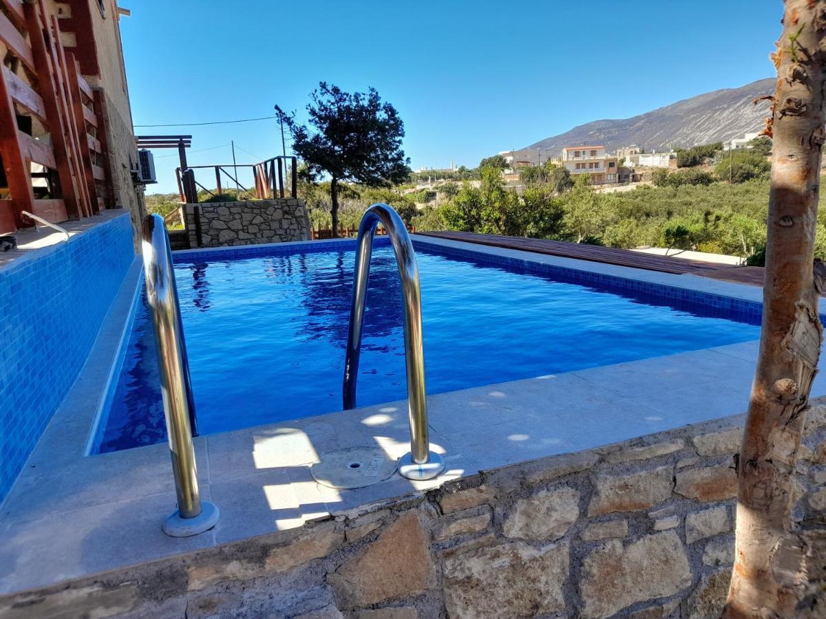 Villa Evenos Of 3 Bedrooms - Irida Country House Of 2 Bedrooms With Private Pools Элафониси Экстерьер фото