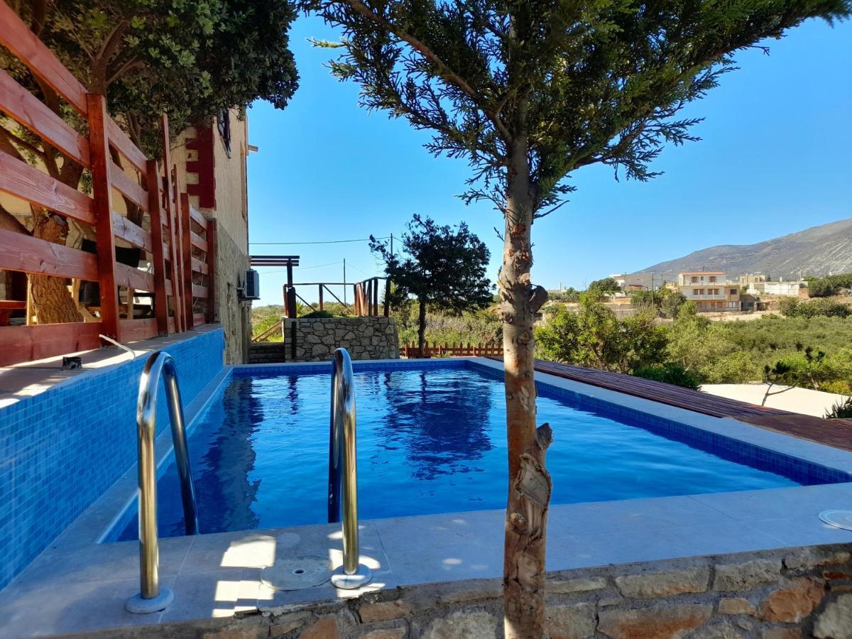 Villa Evenos Of 3 Bedrooms - Irida Country House Of 2 Bedrooms With Private Pools Элафониси Экстерьер фото